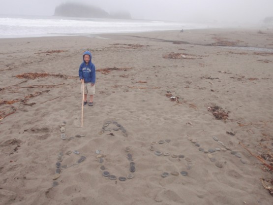 La Push in the morning, fog waiting for the sun