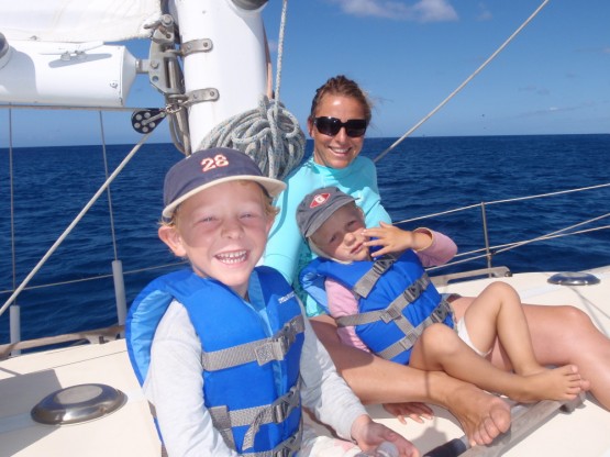 hawaii-sailing-gesine ready to sail around the world