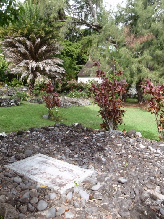 Charles Lindebergh's grave