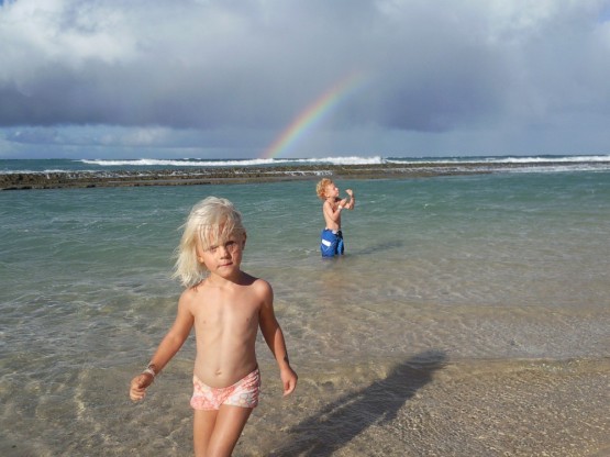 Baby Baldwin beach pool - great place for the kids to swim as the reef completely blocks the waves