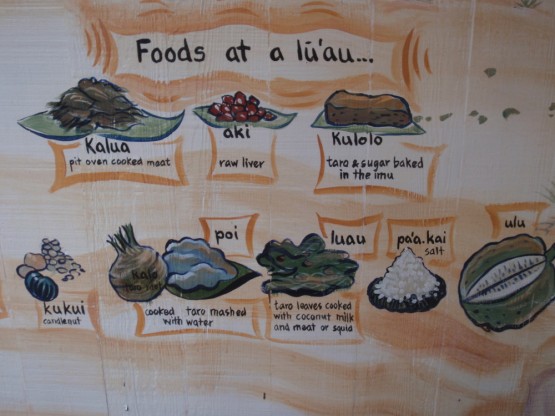 Lu'au food 