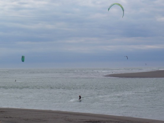 Kiting in Raglan 