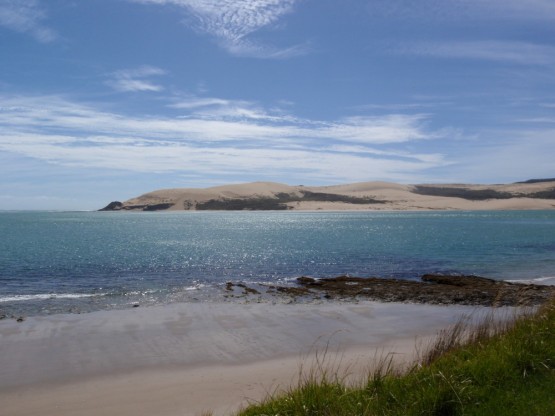 opononi don't be fooled by the perspective, it takes hours to climb those dunes