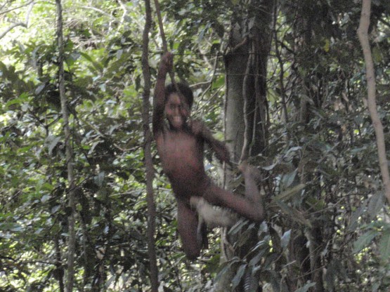a young Tarzan