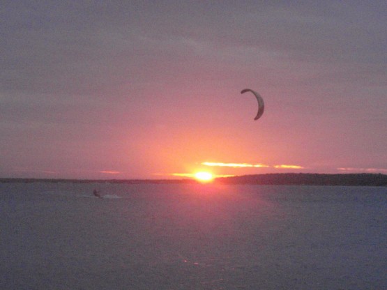 sunsetkite