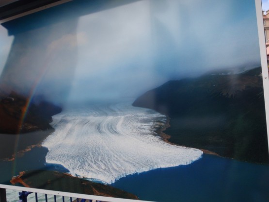 Moreno glacier in Patagonia